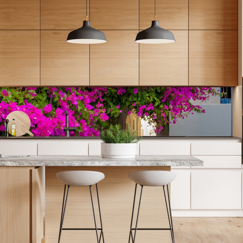 Naklejka repozycjonowalna odrzutowiec na pasie startowym o zachodzie słońca – Wallissimo®