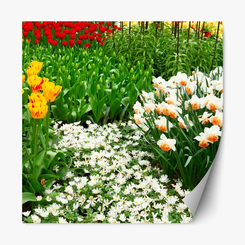 Naklejka repozycjonowalna delikatny wzór magnolii w miękkim różu – Wallissimo®