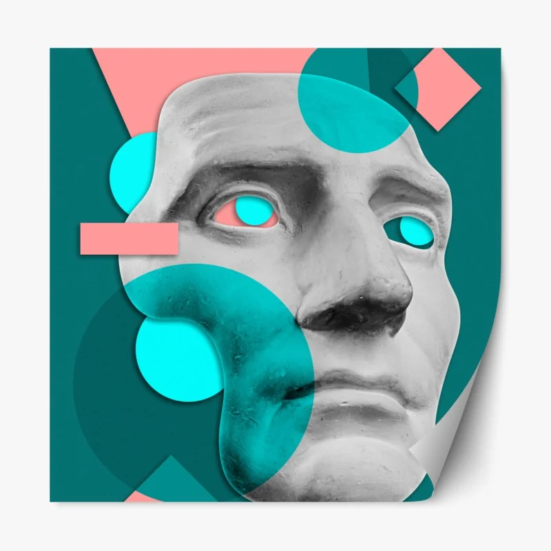 Naklejka repozycjonowalna ciemnoszary marmur ze złotymi żyłami – Wallissimo®