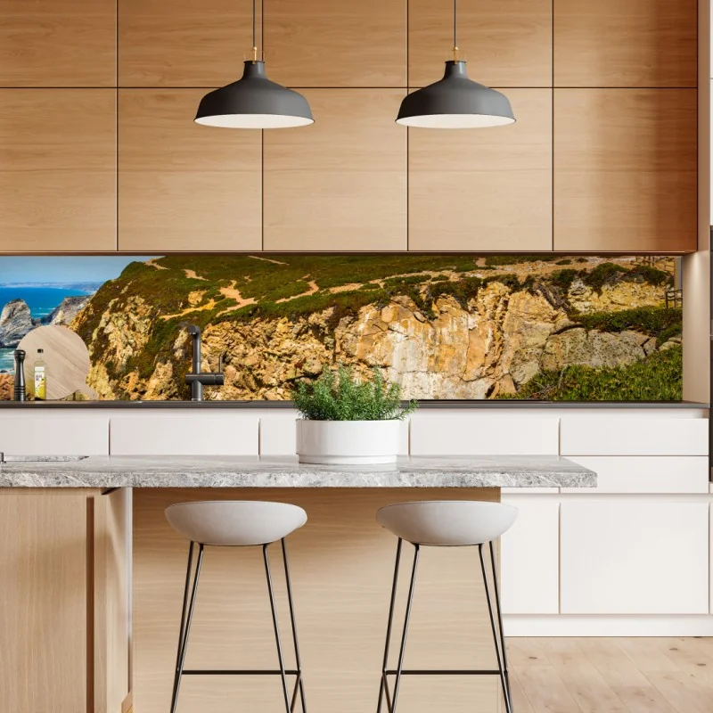 Naklejka repozycjonowalna odważne geometryczne linie – Wallissimo®