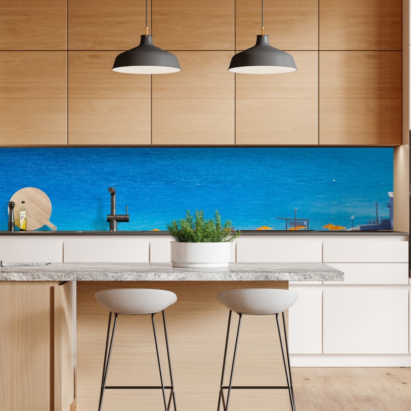 Naklejka repozycjonowalna odważne geometryczne linie – Wallissimo®