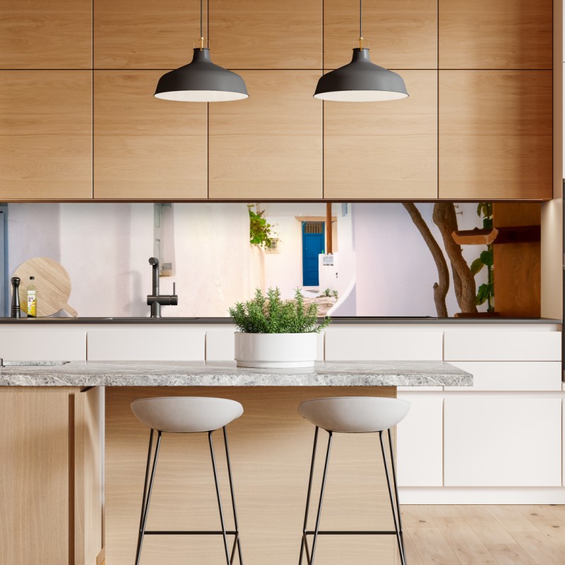 Naklejka repozycjonowalna rudy kociak w filiżance – Wallissimo®