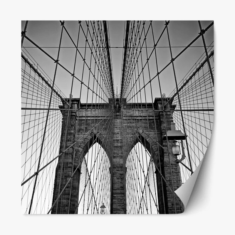 Naklejka repozycjonowalna żółte pole rzepaku pod błękitnym niebem – Wallissimo®