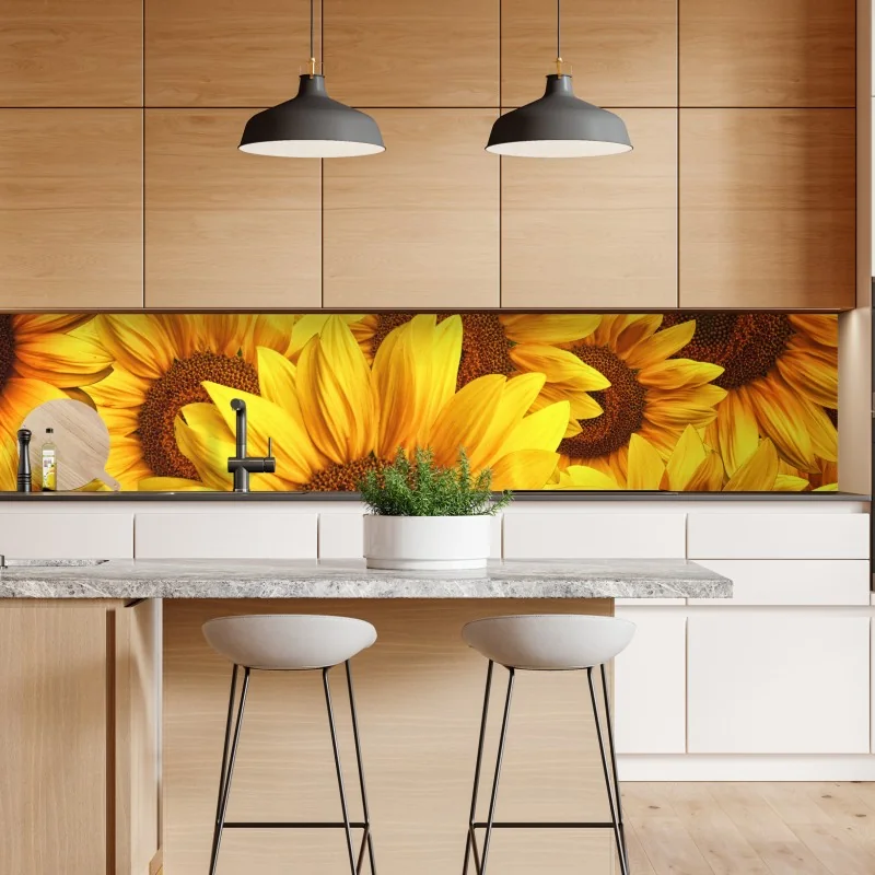 Naklejka repozycjonowalna luksusowy złoty abstrakcyjny wzór fal – Wallissimo®