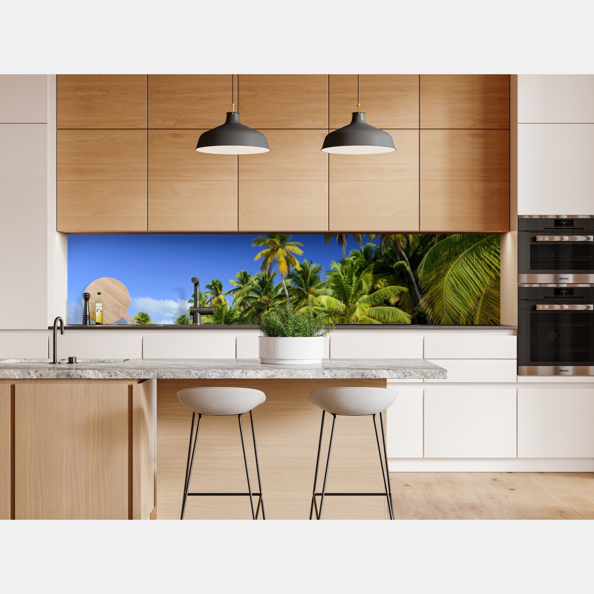 Naklejka repozycjonowalna spokojna Punta Cana tropikalna plaża – Wallissimo® Naklejka repozycjonowalna spokojna Punta Cana tropikalna plaża – Wallissimo®