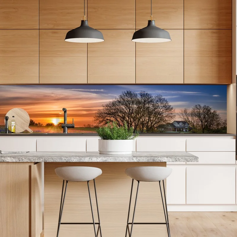 Naklejka repozycjonowalna mistyczny portret w złocie i błękicie – Wallissimo®