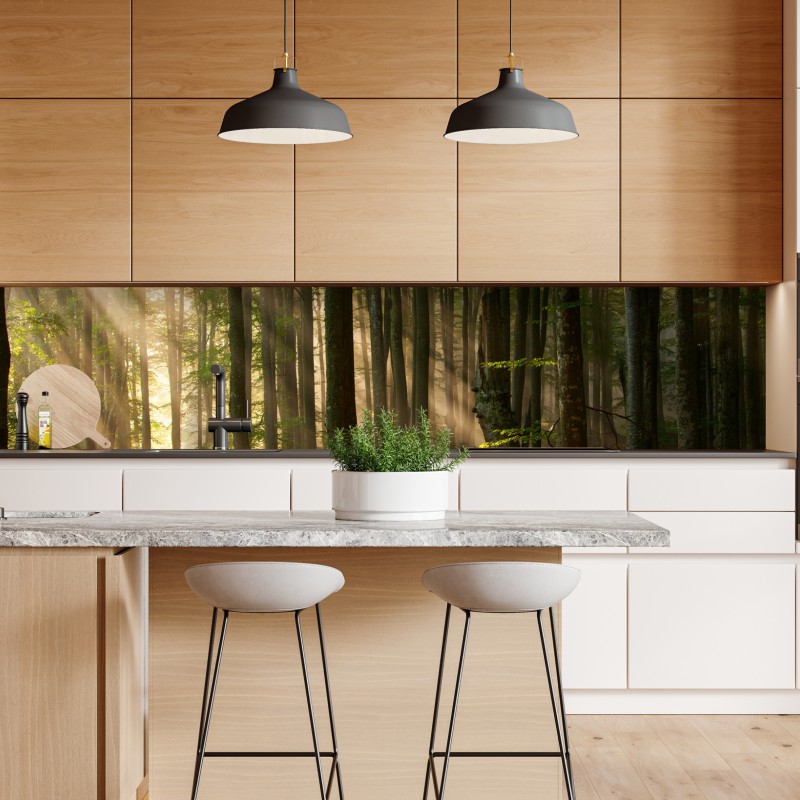 Naklejka repozycjonowalna zebra w monochromatycznych paskach – Wallissimo®