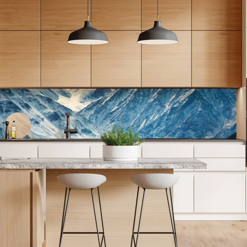 Naklejka repozycjonowalna czarny marmur marquina do nowoczesnych wnętrz – Wallissimo®