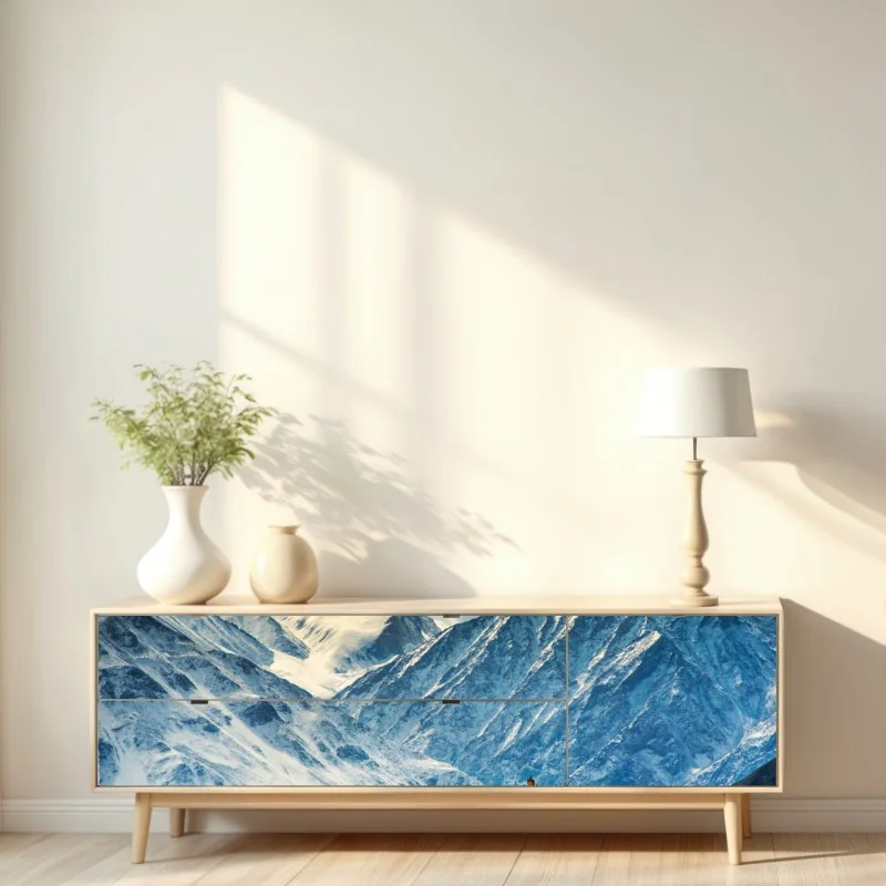 Naklejka repozycjonowalna majestatyczny klasztor wśród ośnieżonych szczytów – Wallissimo® Naklejka repozycjonowalna majestatyczny klasztor wśród ośnieżonych szczytów – Wallissimo®