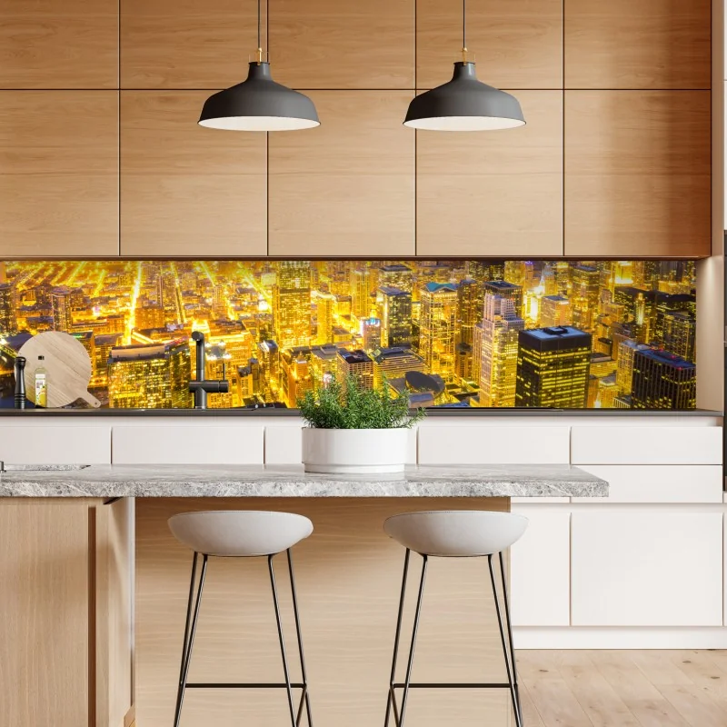 Naklejka repozycjonowalna japoński niebieski wzór seigaiha – Wallissimo®