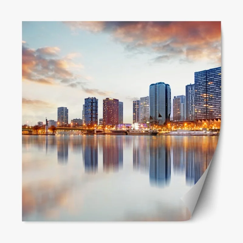 Naklejka repozycjonowalna bujna leśna ścieżka – Wallissimo®