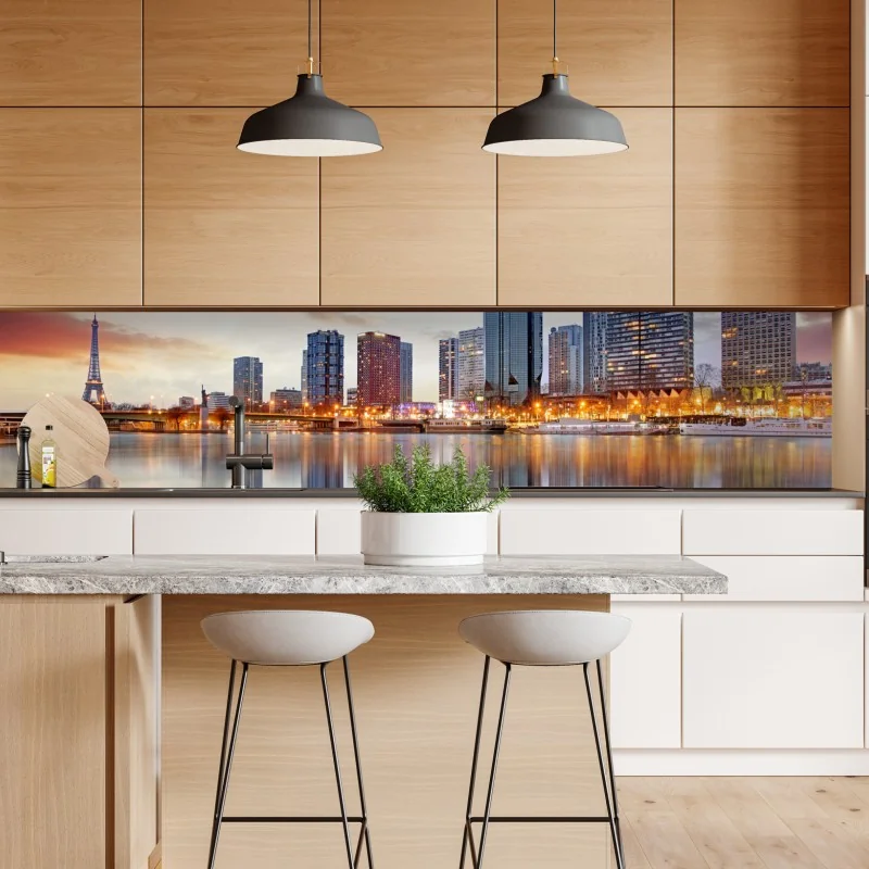 Naklejka repozycjonowalna bujna leśna ścieżka – Wallissimo®