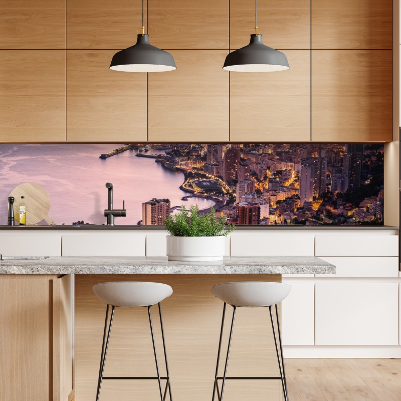 Naklejka repozycjonowalna ośnieżone szczyty odbite w jesiennym alpejskim jeziorze – Wallissimo®