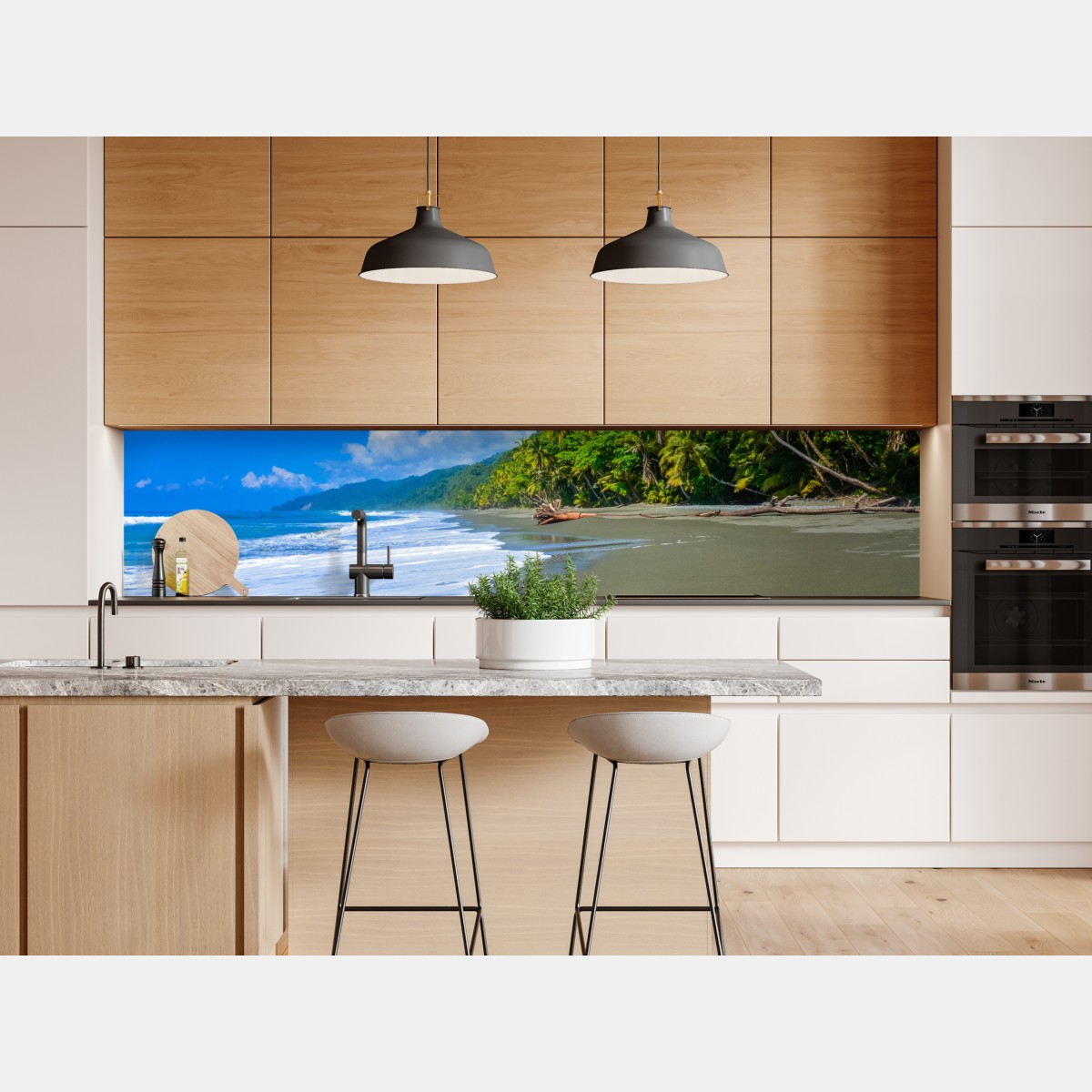 Naklejka repozycjonowalna dzika plaża w Corcovado, Kostaryka – Wallissimo® Naklejka repozycjonowalna dzika plaża w Corcovado, Kostaryka – Wallissimo®