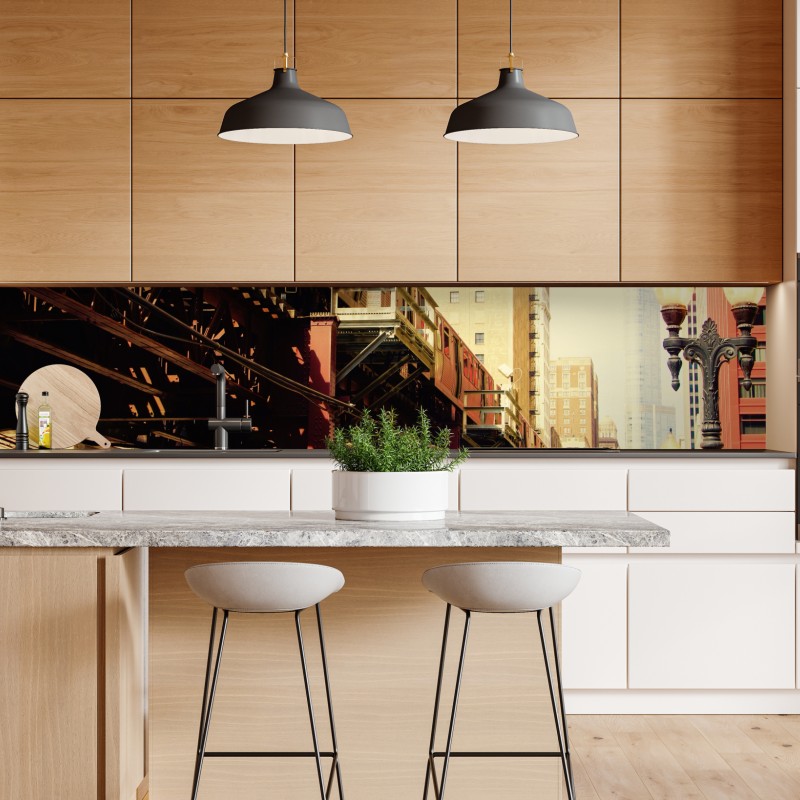 Naklejka repozycjonowalna żywy marmurowy wybuch kolorów – Wallissimo®