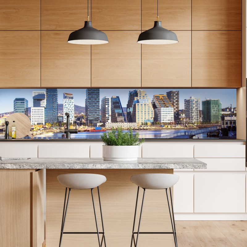 Naklejka repozycjonowalna intensywny fioletowy 3d wir wstęg – Wallissimo®