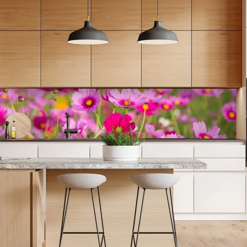 Naklejka repozycjonowalna spokojna ścieżka w bambusowym lesie – Wallissimo®