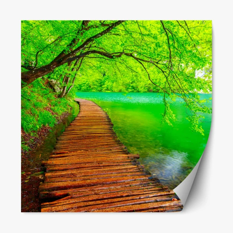 Naklejka repozycjonowalna zachód słońca nad Stambułem – Wallissimo®