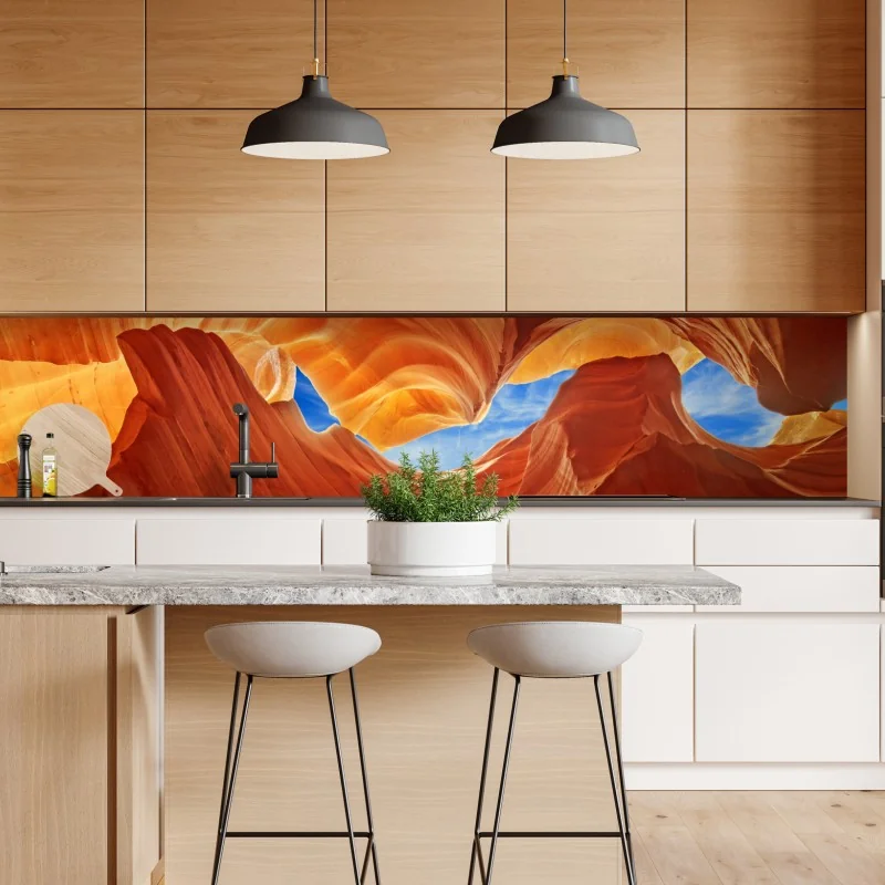 Naklejka repozycjonowalna złote geometryczne fasety – Wallissimo®