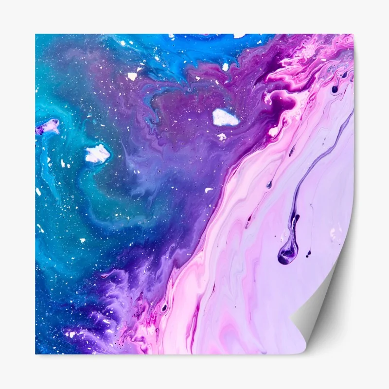 Naklejka repozycjonowalna egzotyczny wzór z gepardami i różami – Wallissimo®