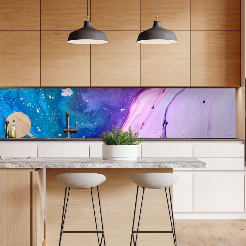 Naklejka repozycjonowalna egzotyczny wzór z gepardami i różami – Wallissimo®