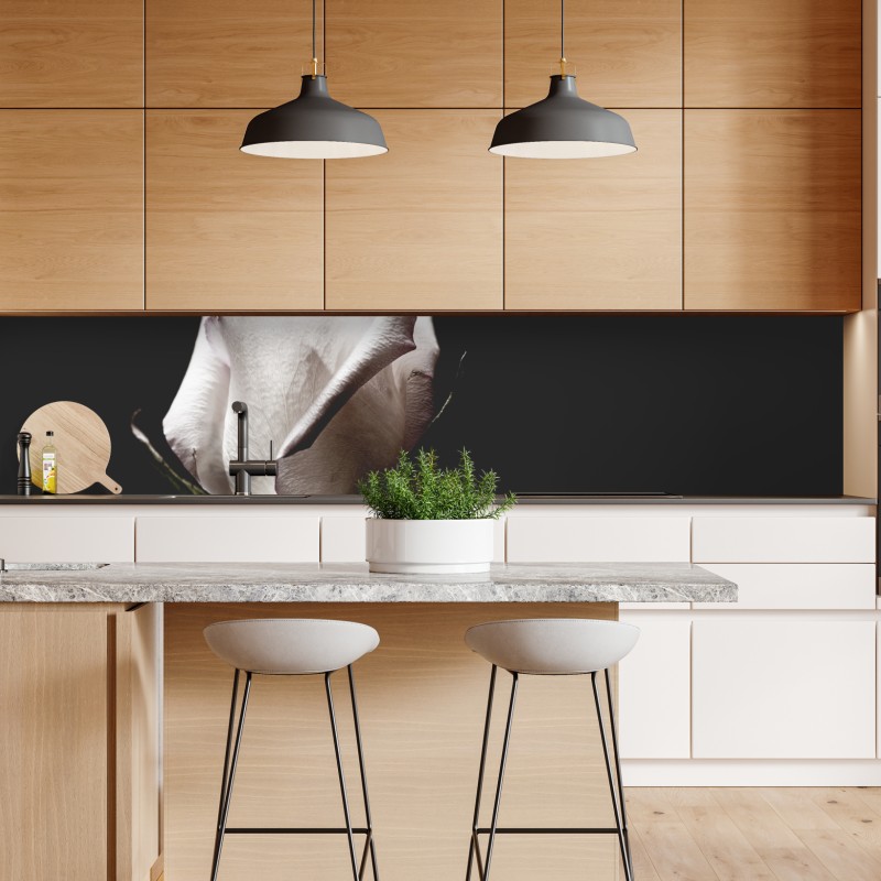 Naklejka repozycjonowalna granatowy geometryczny wzór sześcianów – Wallissimo®