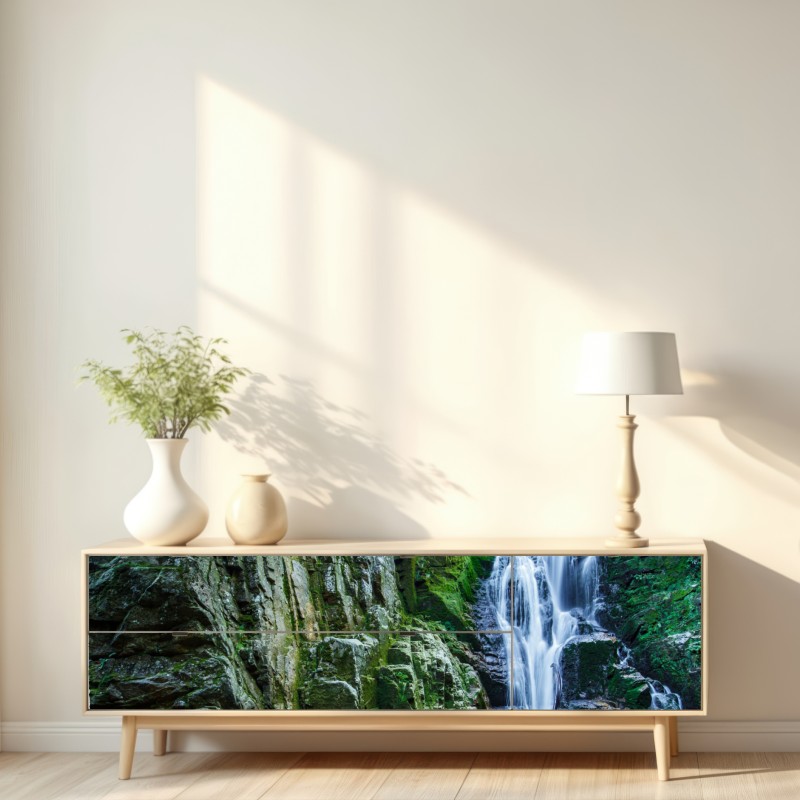 Naklejka repozycjonowalna wodospad Kamienczyk w Karkonoszach – Wallissimo® Naklejka repozycjonowalna wodospad Kamienczyk w Karkonoszach – Wallissimo®