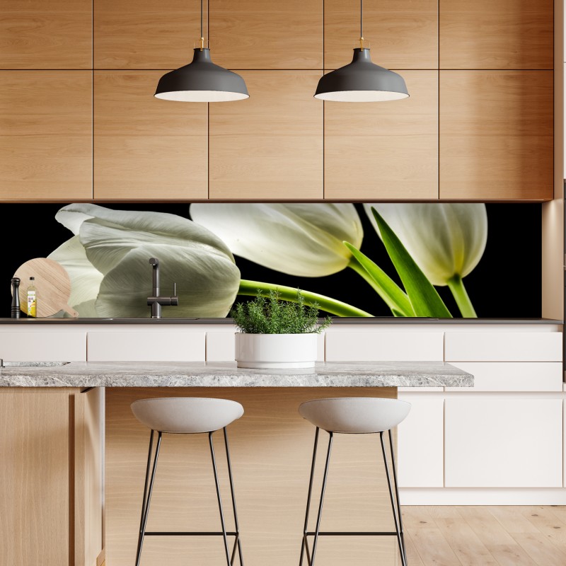 Naklejka repozycjonowalna akwarelowy tukan w tropikalnym wzorze – Wallissimo®