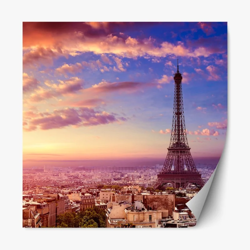 Naklejka repozycjonowalna mglisty las w odcieniach szarości – Wallissimo®