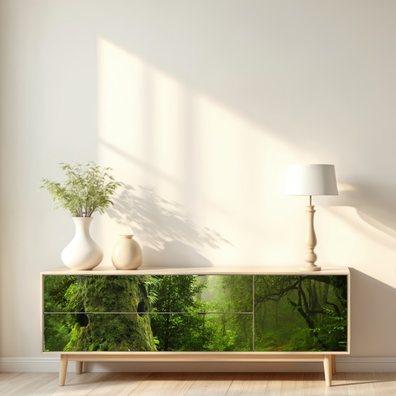 Naklejka repozycjonowalna stara leśna ścieżka – Wallissimo® Naklejka repozycjonowalna stara leśna ścieżka – Wallissimo®