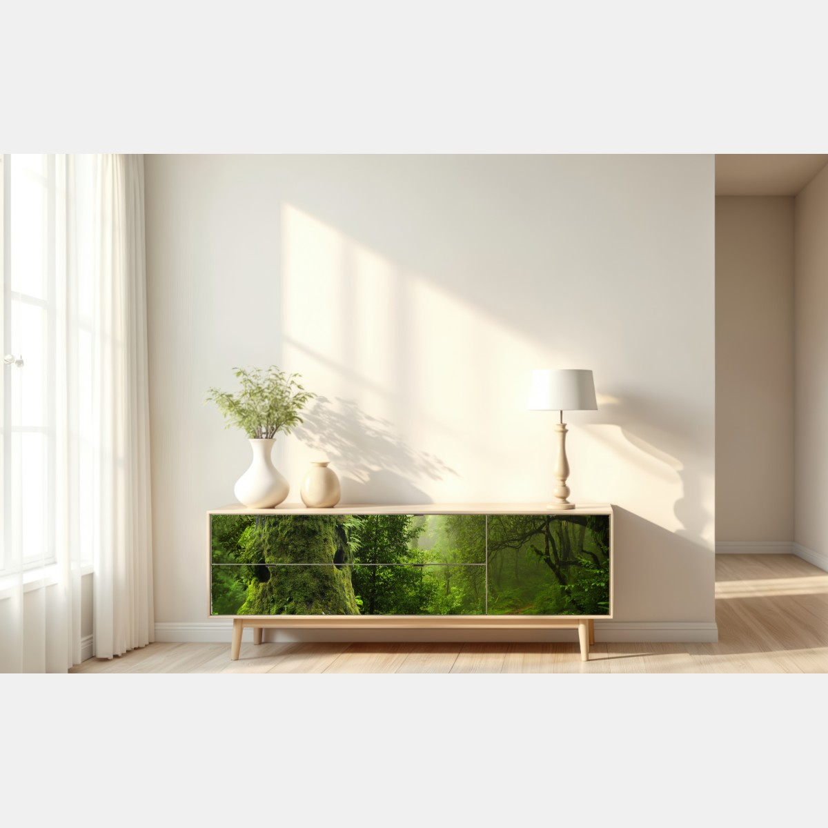 Naklejka repozycjonowalna stara leśna ścieżka – Wallissimo® Naklejka repozycjonowalna stara leśna ścieżka – Wallissimo®