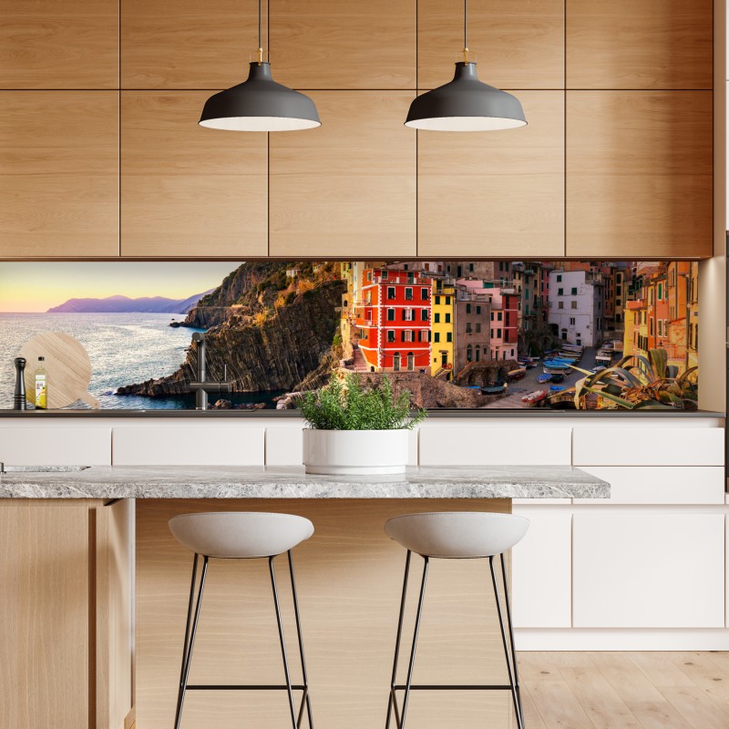 Naklejka repozycjonowalna odważne geometryczne linie – Wallissimo®