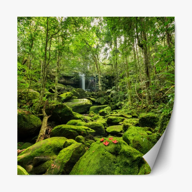 Naklejka repozycjonowalna surowa tekstura betonu na ścianie – Wallissimo®