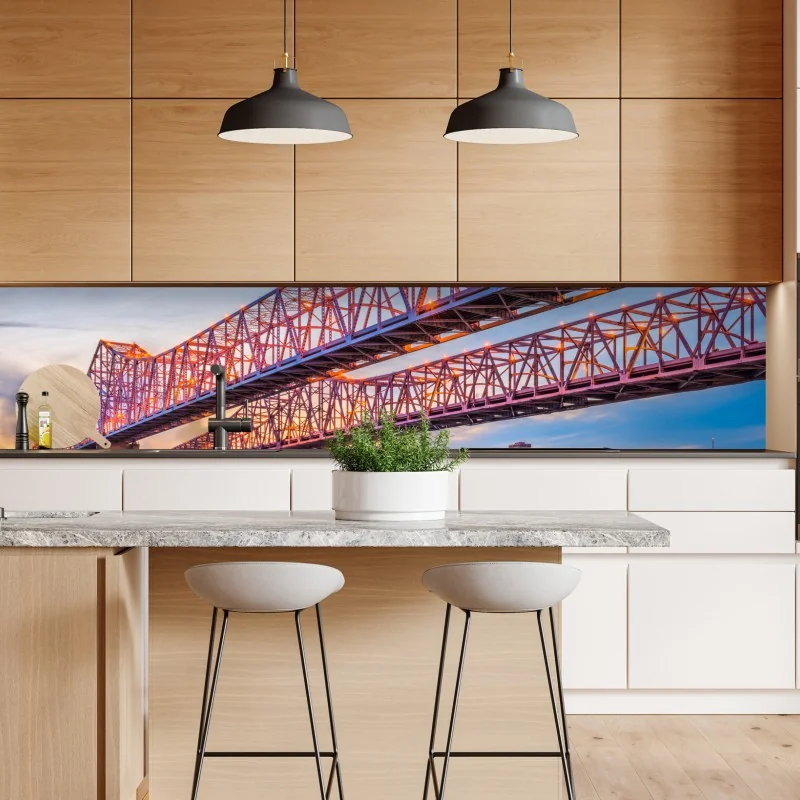 Naklejka repozycjonowalna tropikalny wzór z tukanem i kwiatami – Wallissimo®