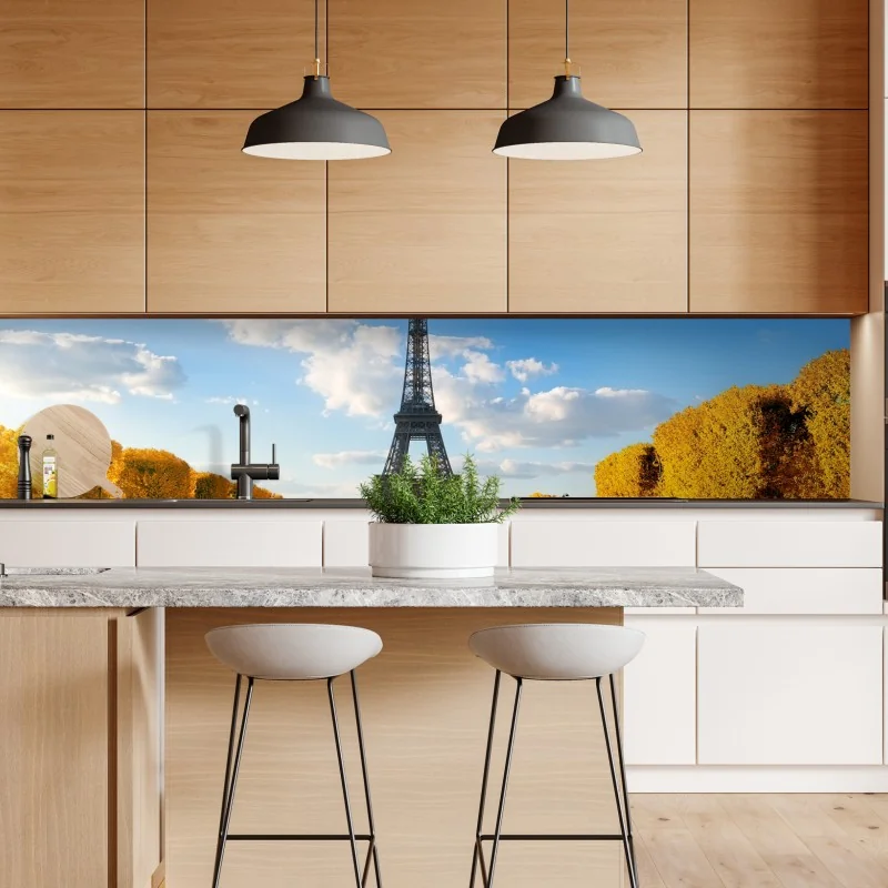 Naklejka repozycjonowalna niebieski kwiatowy wzór toile – Wallissimo®