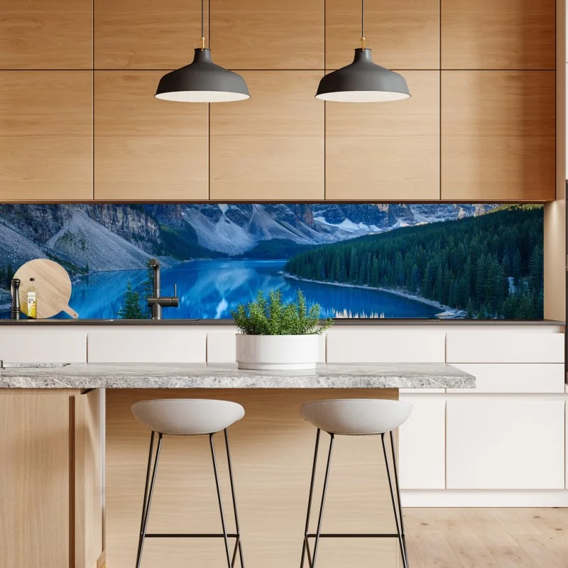 Naklejka repozycjonowalna tropikalne liście bananowca – Wallissimo®