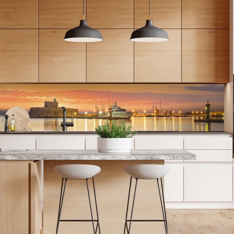 Naklejka repozycjonowalna błękitne jaskinie na Zakynthos – Wallissimo®