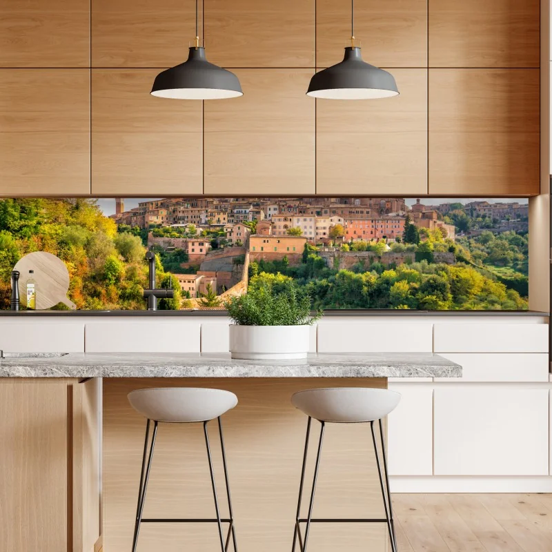 Naklejka repozycjonowalna złoty art deco łukowy wzór – Wallissimo®