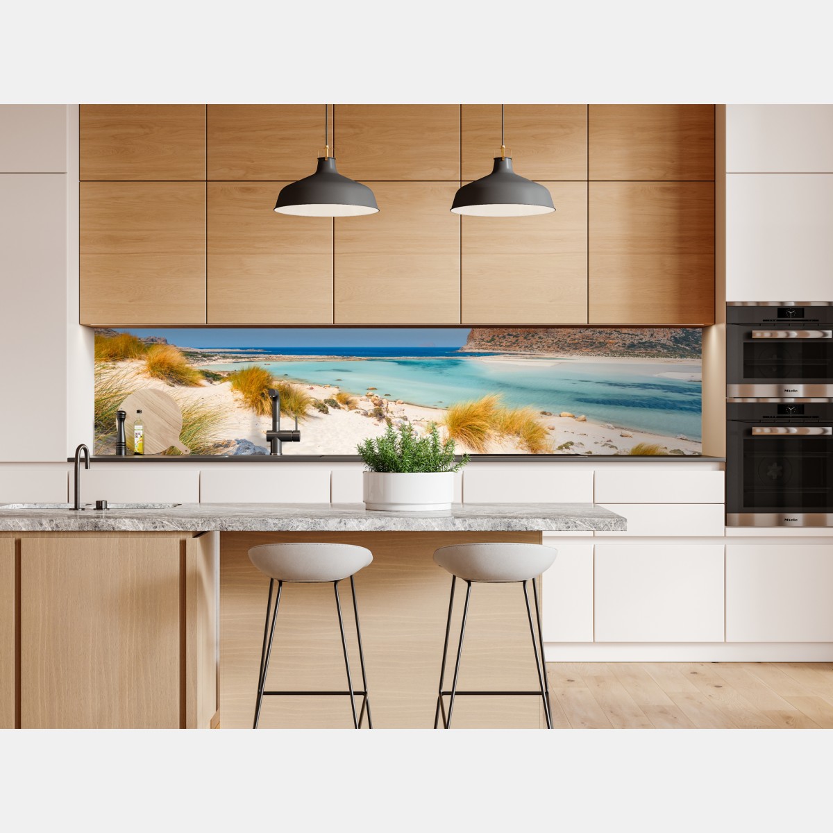 Naklejka repozycjonowalna laguna Balos, Kreta: turkusowa oaza – Wallissimo® Naklejka repozycjonowalna laguna Balos, Kreta: turkusowa oaza – Wallissimo®