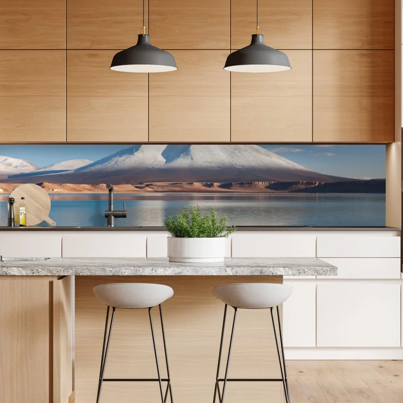 Naklejka repozycjonowalna jasna martwa natura ze słonecznikami, ziarnami i olejem – Wallissimo®