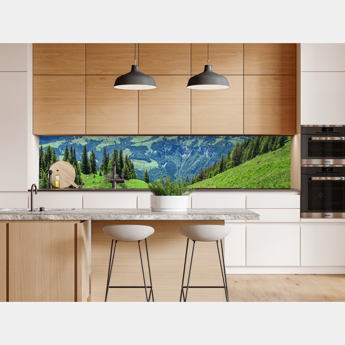Naklejka repozycjonowalna alpejska panorama Engelberg, Szwajcaria – Wallissimo® Naklejka repozycjonowalna alpejska panorama Engelberg, Szwajcaria – Wallissimo®