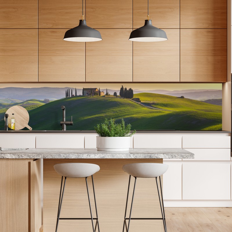 Naklejka repozycjonowalna Tower Bridge odbicie w odcieniach szarości – Wallissimo®