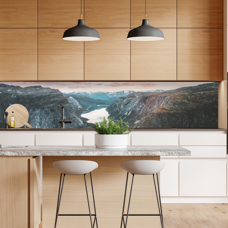 Naklejka repozycjonowalna delikatne różowe anemony i niebieski motyl – Wallissimo®