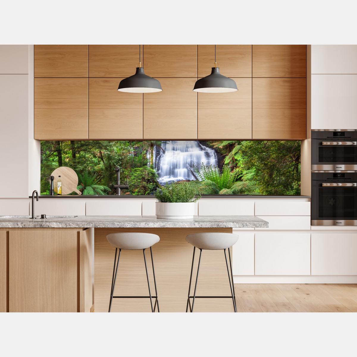 Naklejka repozycjonowalna Triplet Falls wodospad w Great Otway National Park – Wallissimo® Naklejka repozycjonowalna Triplet Falls wodospad w Great Otway National Park – Wallissimo®