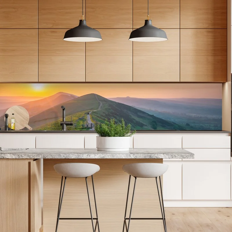 Naklejka repozycjonowalna różowy flaming z bliska – Wallissimo®