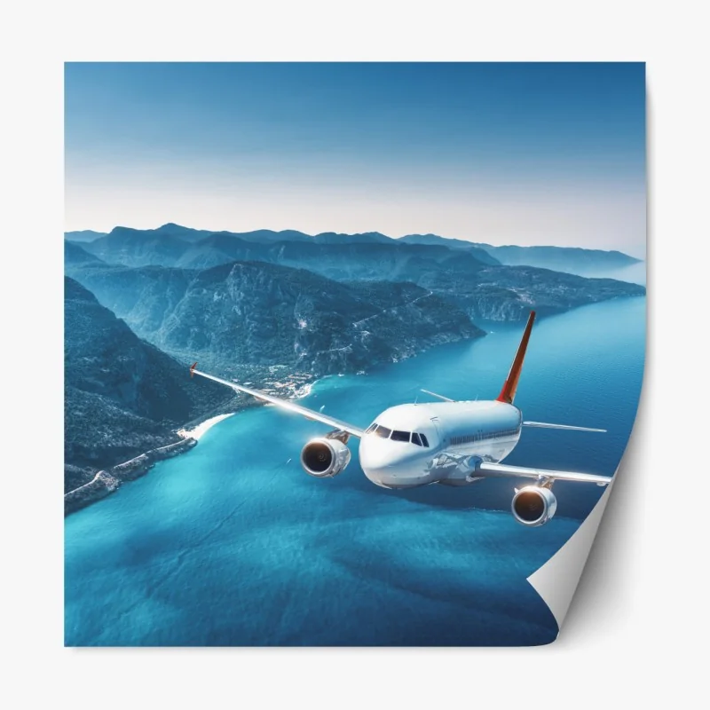 Naklejka repozycjonowalna żywy geometryczny wzór pop – Wallissimo®