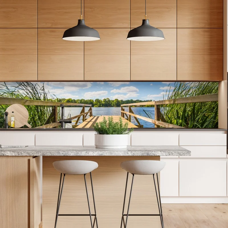 Naklejka repozycjonowalna vintage bukiet słoneczników w ciepłym świetle – Wallissimo®