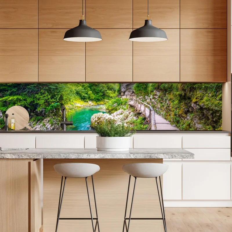 Naklejka repozycjonowalna nieskończone czerwone róże – Wallissimo®