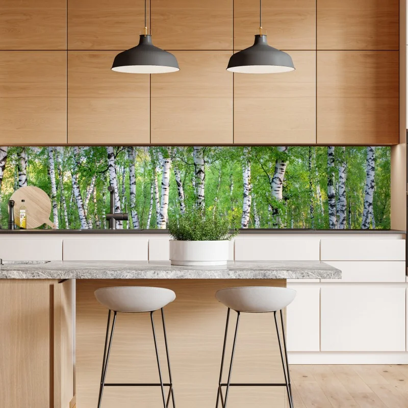 Naklejka repozycjonowalna niebieski marmur ze złotymi żyłami – Wallissimo®