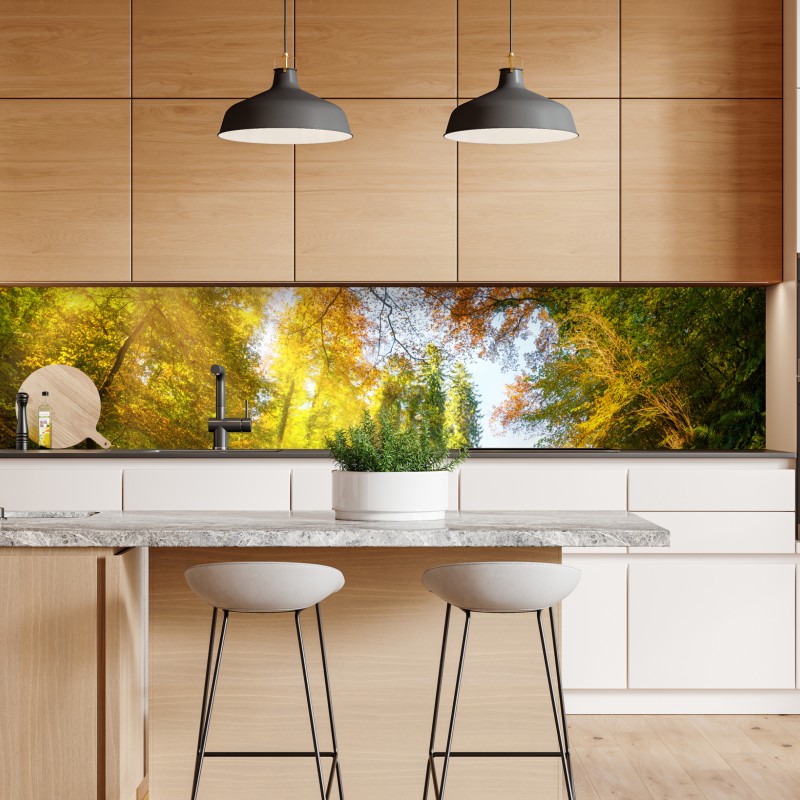 Naklejka repozycjonowalna sucha protea w sepii – Wallissimo®